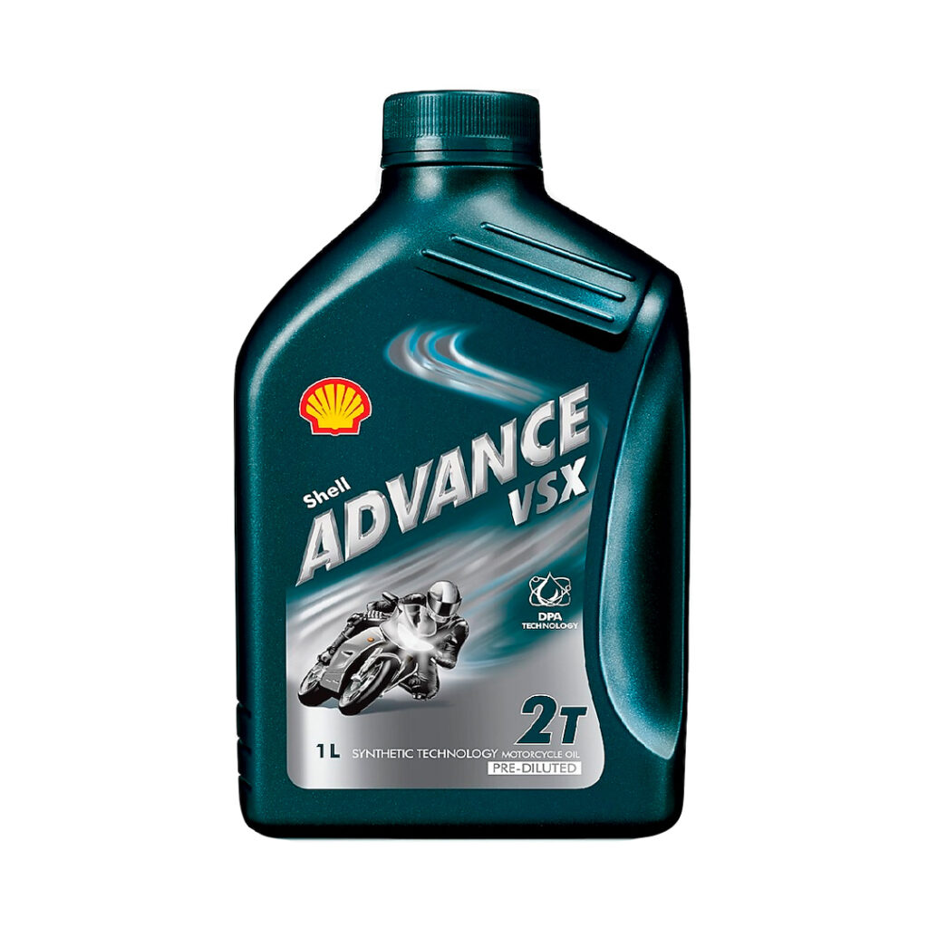 ACEITE SHELL ADVANCE VSX 2T FC/EGD X1L - Más Que Motos