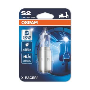 BOMBILLO OSRAM COOL BLUE FAROLA BA20D 12V-35 35W X1