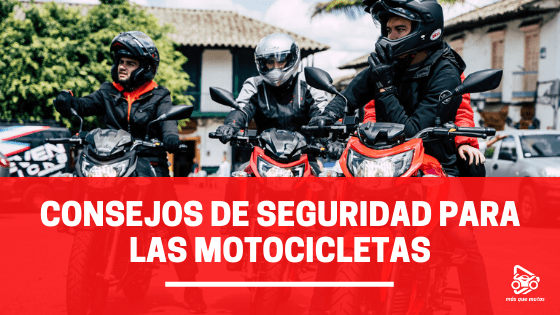 Consejos de seguridad para las motocicletas