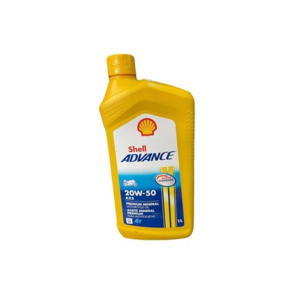 ACEITE SHELL ADVANCE AX5 20W50 MINERAL